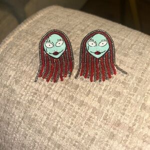 Disney night before Christmas Sally earrings